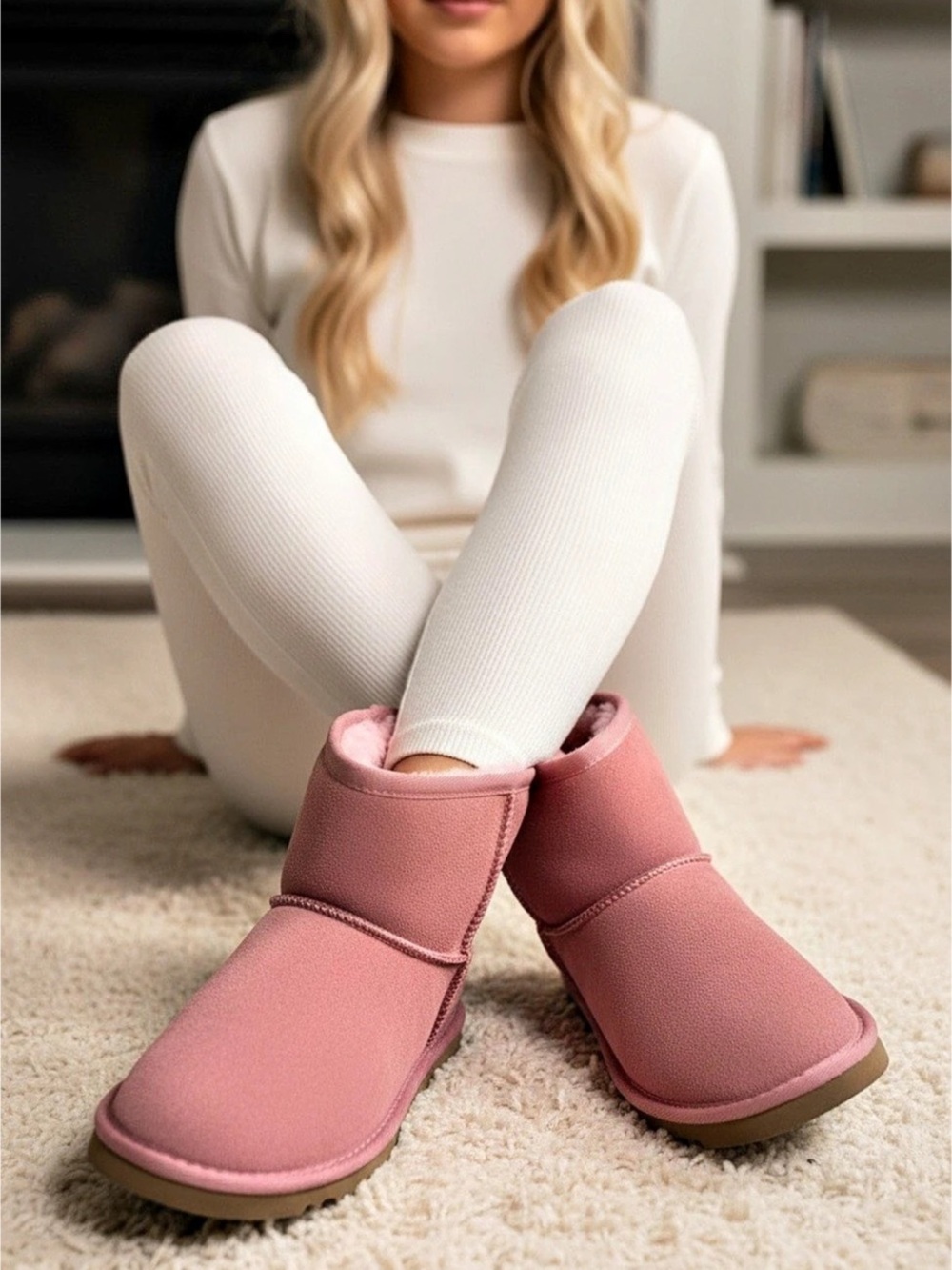 NEW Pink Winter Boots US 11 NWT